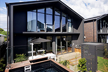 Textured Cladding in Blackish from Hazelwood & Hill