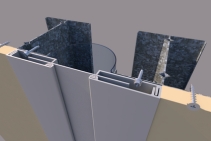 	Aluminium Seismic Joint Cover for Walls by Unison Joints	