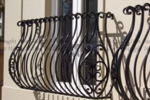 	Wrought Iron Balconette for Homes by Budget Wrought Iron	