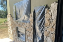 	Mortar for Stone Wall Cladding by Laticrete	