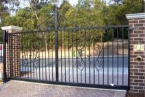 	Vehicle Controlled Gates and Single Wrought Iron Gates from Budget Wrought Iron	