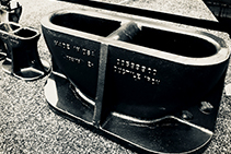 Cast Ductile Iron Mooring Eyes for Airports by EJ