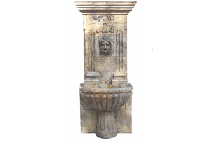 Carved Travertine Stone Fountains from Richard Ellis Design