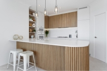 	Prefinished Decorative Battens for Kitchens by Polytec	