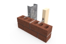 	Face Fix Veneer Tie for Clay Brick Applications	