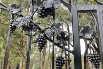 	Wrought Iron Grapes for Gates by AWIS	