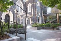 	Bronze Sculptures at the Wesley Place Church Forecourt in Melbourne by Axolotl	