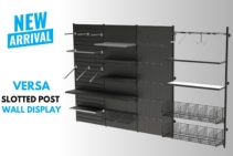 	Slotted Wall Display System for Retail Shops by SI Retail	