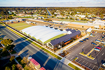 Bowling Green Canopy for Moama Bowling Club from MakMax