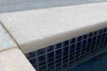 	Bianco Marble Bullnose Coping for Pools by Simons Seconds	