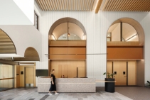 	Linear Timber Panels in Tasmanian Oak Finish from SUPAWOOD	
