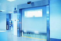 High-speed Cleanroom Roll Doors from DMF International
