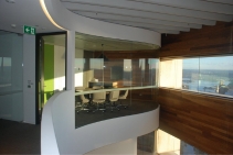 	Acoustic Laminated Curved Glass for Offices	