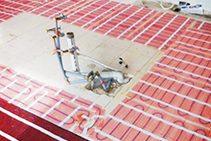 Radiant Underfloor Heating for Tiles & Stone from Amuheat