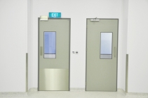	Hygienic Swing Door for Laboratories by Premier Door Systems	