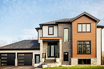 Cedar Bark Contemporary Cladding by Cedar Renditions