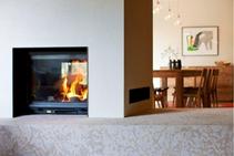 	Double Sided Fireplaces by Cheminees Chazelles	