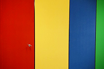 Colour Folding Wall for Glebe Public School by Bildspec