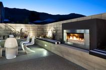 	Zero Rated Clearance Outdoor Gas Fireplace from Cheminees Chazelles	