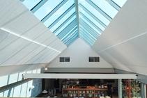 	Gazbar Glass Roof System by Atlite Skylights	