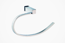 Chrome Towel Holders for Guest Bathrooms from Tilo Tapware