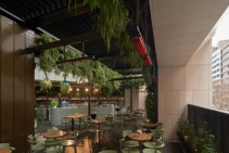	Suspended Infrared Heater for Rooftop Bars by Celmec	