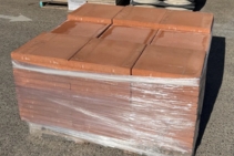 	Terracotta Red Concrete Pavers by Simons Seconds	