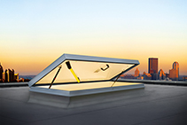 Aluminium Roof Hatches for Noise Reduction from Gorter