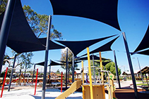 Playground Shade Cloths with UVR Protection from Polyfab