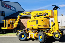 Rail Boom Lift SuperElevate RR14EVO3 for Hire from Preston Hire