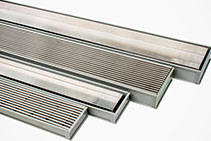 Modern Linear Shower Drains from Hydro