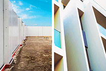 Polymer-based Permanent Formwork for Concrete Walls by AFS