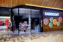 Stunning Curved Security Shutters for Kaisercraft from ATDC