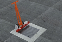 	EJ Wheeled Lifter for Safer Access Cover Handling	