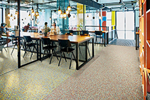 New Homogenous Flooring Collection Fabscrap by Forbo