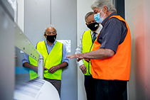 Architectural Building Products - Anthony Albanese Visits DECO