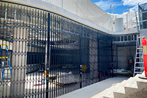 Curved Security Screens for Public Buildings from ATDC