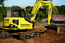 How to Specify Earthmoving Equipment from Preston Hire