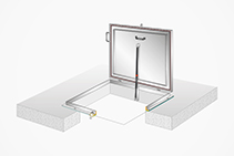 Surface-mounted Floor Doors from Gorter Hatches