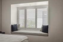 	Plantation Shutters for Bay Windows by Solis	