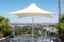 	Cantilever Umbrellas for Hospitality by Instant Shade Umbrellas	