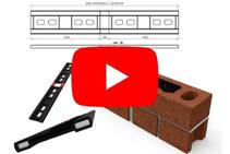 	Vertical Control Gap Tie for Brickwork by Cerra Metal Works	