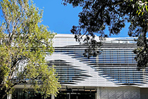 Custom 'Twisted' Solar Shading by Louvreclad