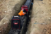 Channel Drain Installation for Racing Circuit by Hydro