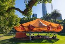 	Lightweight Fabric Architecture Pavilion with Ronstan	