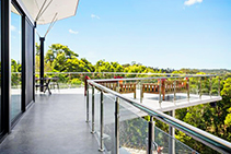 Custom Stainless-steel Post & Wall Inspiration by Miami Stainless