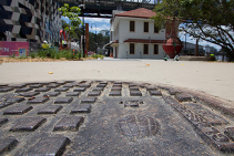 Heritage Access Covers for Howard Smith Wharves by EJ