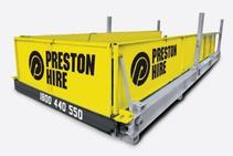 	Retractable Loading Platform System for Construction Sites by Preston Hire	