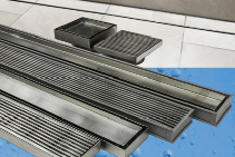 Enhance Bathroom Floors with Modern Stainless Steel Drainage from Hydro