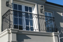 	Matching Wrought Iron Balustrade and Window Grills by Budget Wrought Iron	